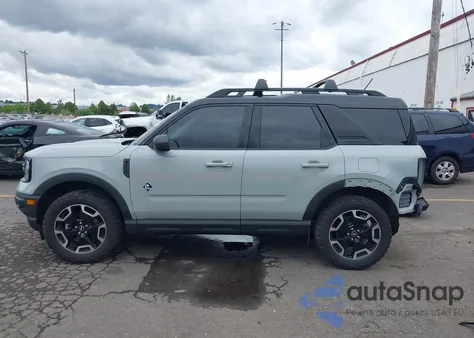 2022 Ford Bronco Sport Outer Banks из США, поврежденный, VIN 3FMCR9C60NRD17755